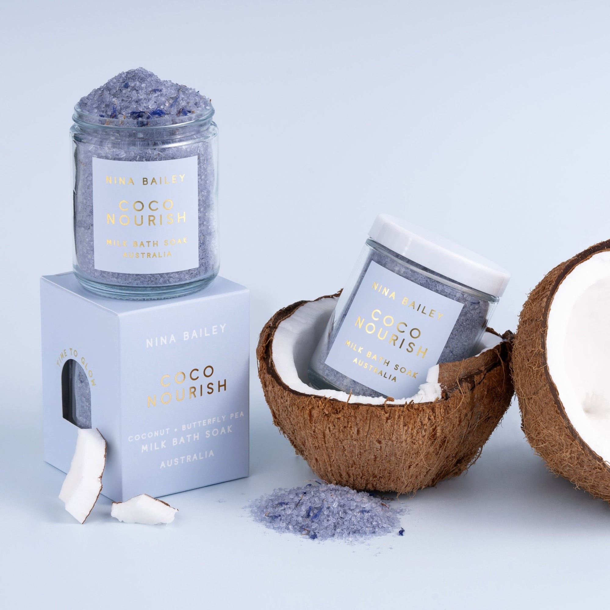 Coco Nourish - Botanical Bath Soak - Nina Bailey