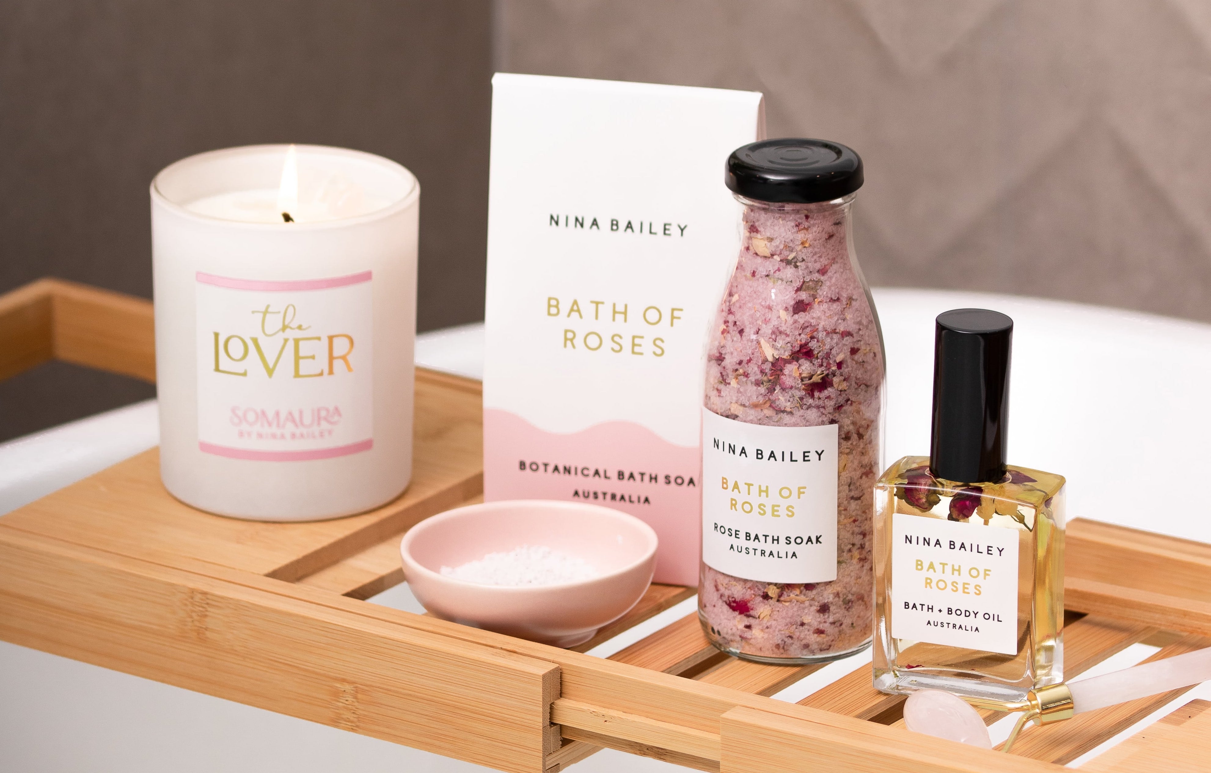 Nina Bailey Bath Oil Trio main image 1
