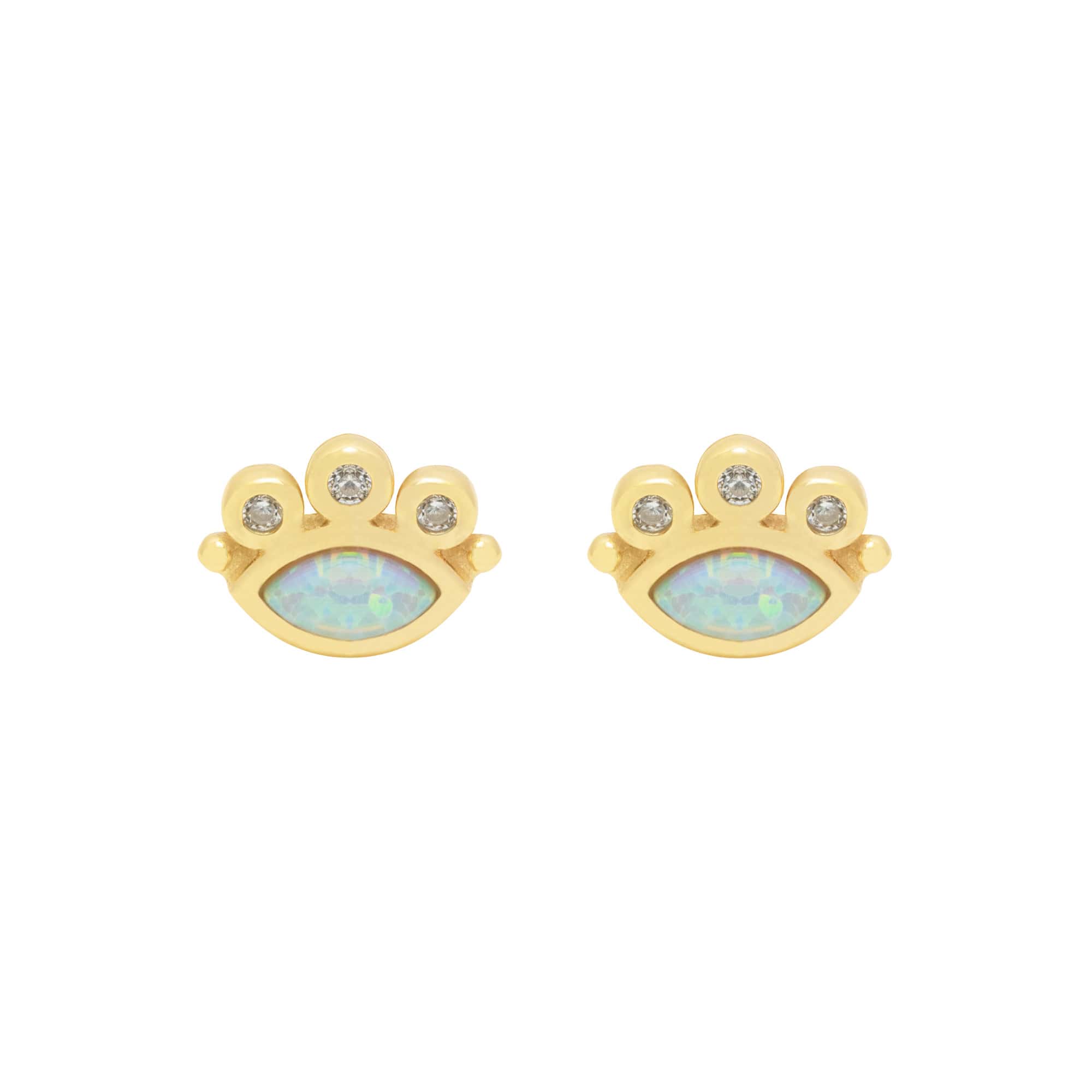 Evil Eye Studs - Nina Bailey