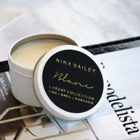 Travel Blanc Soy Candle - Nina Bailey