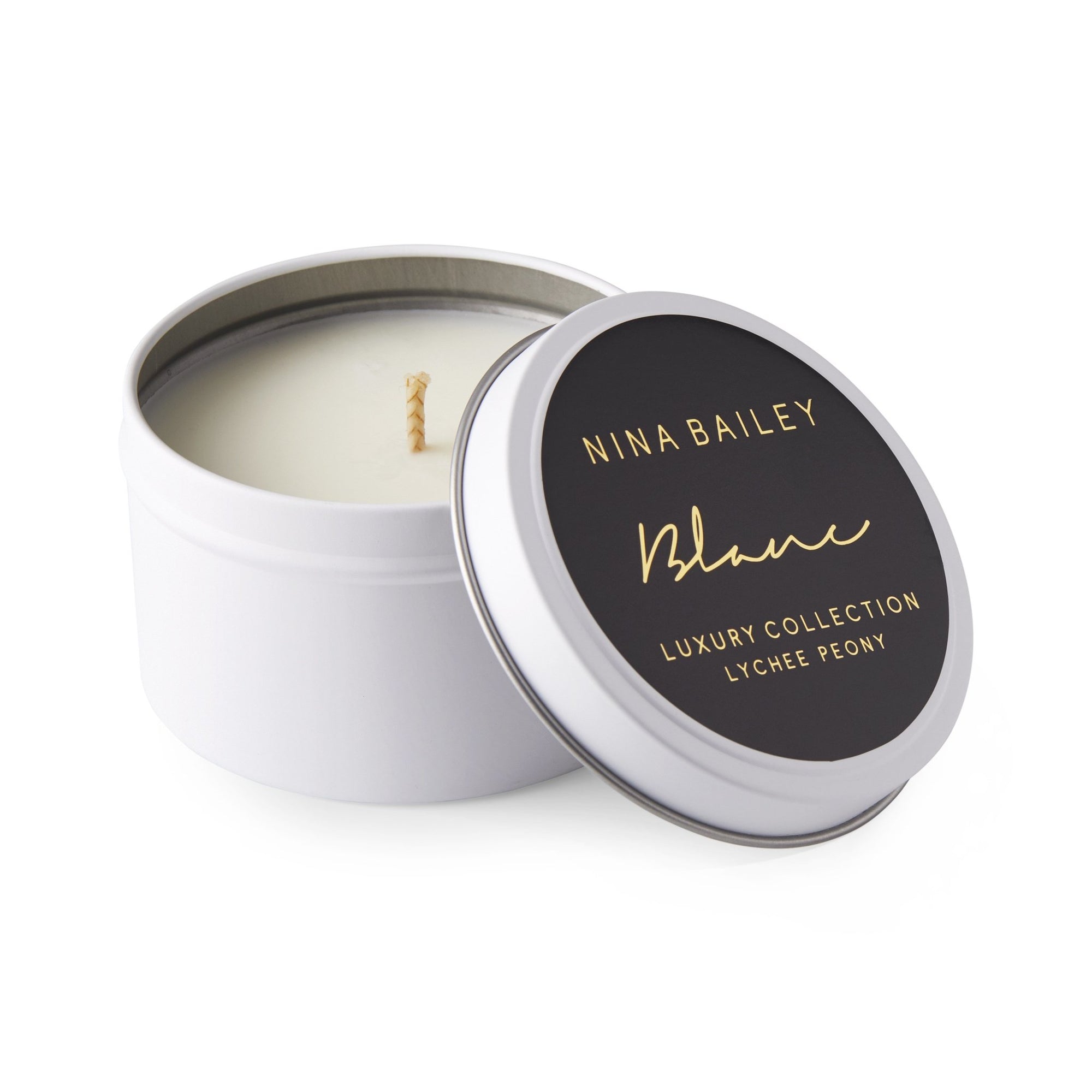 Travel Blanc Soy Candle - Nina Bailey