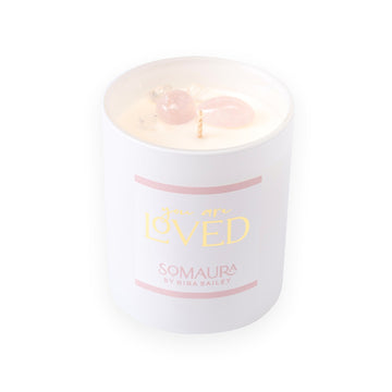 You Are Loved Crystal Soy Candle - Nina Bailey