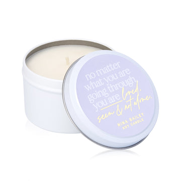 You Are Loved, Seen & Never Alone - Occasion Candle - Nina Bailey